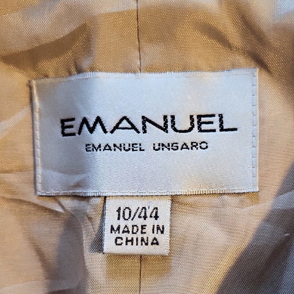 Emanuel Ungaro Beige and Cream Vest - Picture 3 of 4
